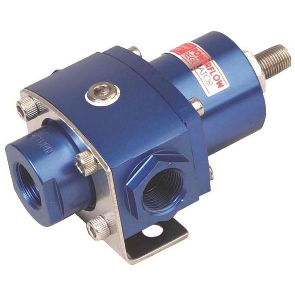 3-Port Fuel Regulator (Carbs w/return) Blue